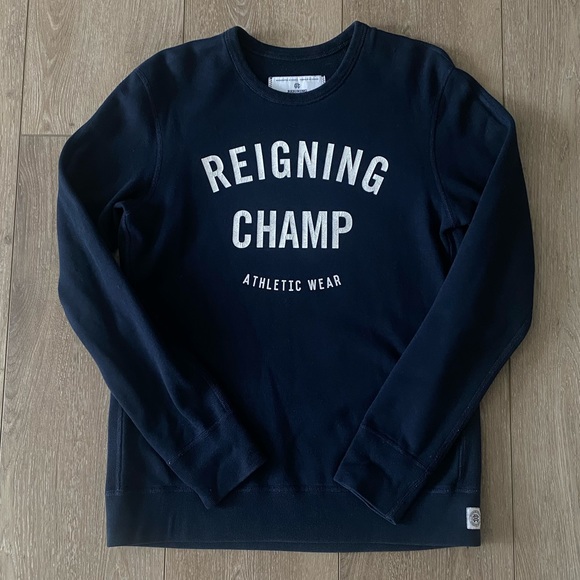Reigning Champ Sweatshirt - Navy Medium - Picture 1 of 3